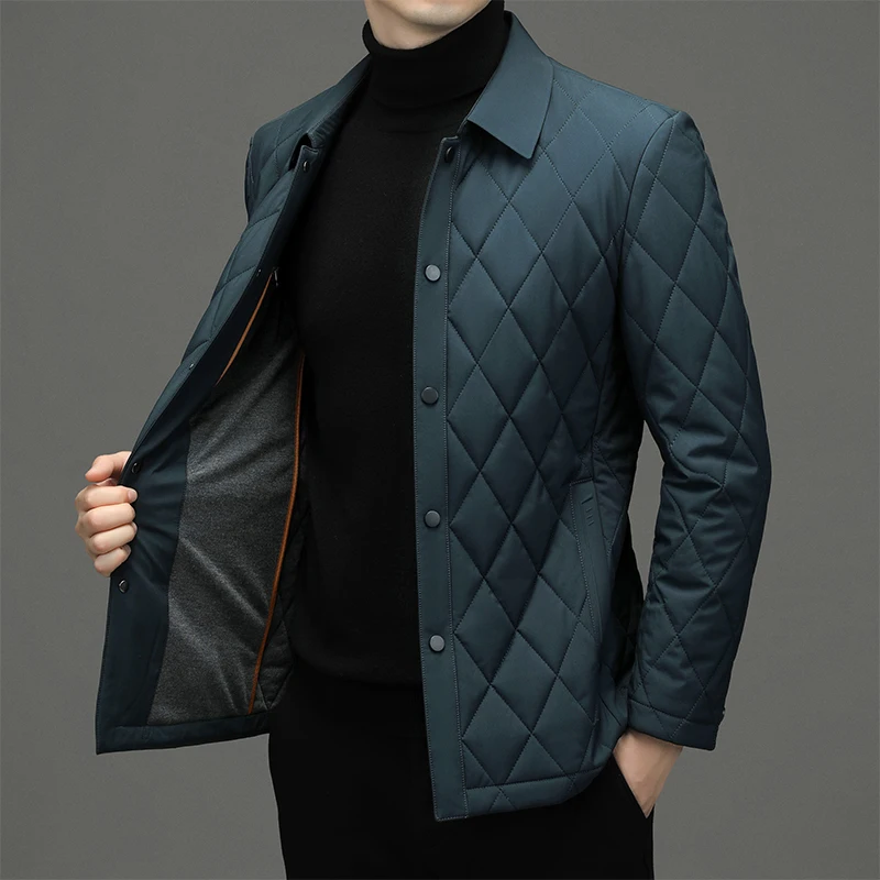 The Main Promotion of New Autumn and Winter Business Leisure Hot High Quality Comfortable All-matching Men\'s Cotton-padded Coat