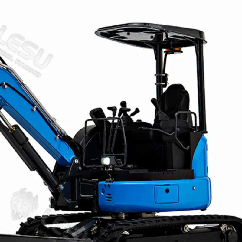 

1/14 LESU RC Hydraulic Excavator PC30 RTR Mini Digger Remote Control Metal Miniature Machine Light System Model Toys for Adult