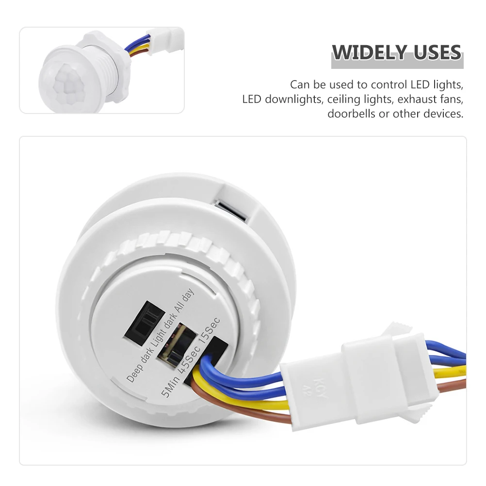 

Infrared Human Body Sensor Motion Controller Delay Timer PIR Strip Light Smart Home Electrical Equipment