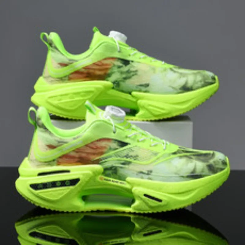 

2025 Running Shoes Training Speciality Marathon Men Sports Breathable Lightweight Women's Comfortable Nonskid Leisure Sneakers