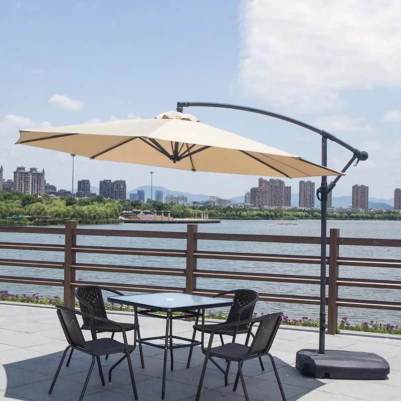 

Modern Style Outdoor Rattan Furniture Set for Balcony Courtyard Hotels/Apartments Garden for Patio Umbrellas & Bases