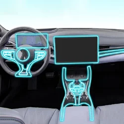 Interior Film for BYD Seal 2022-2023 Car Piano Board Protection TPU Transparent Self-adhesive Paint Film Anti Scratch Refit PPF