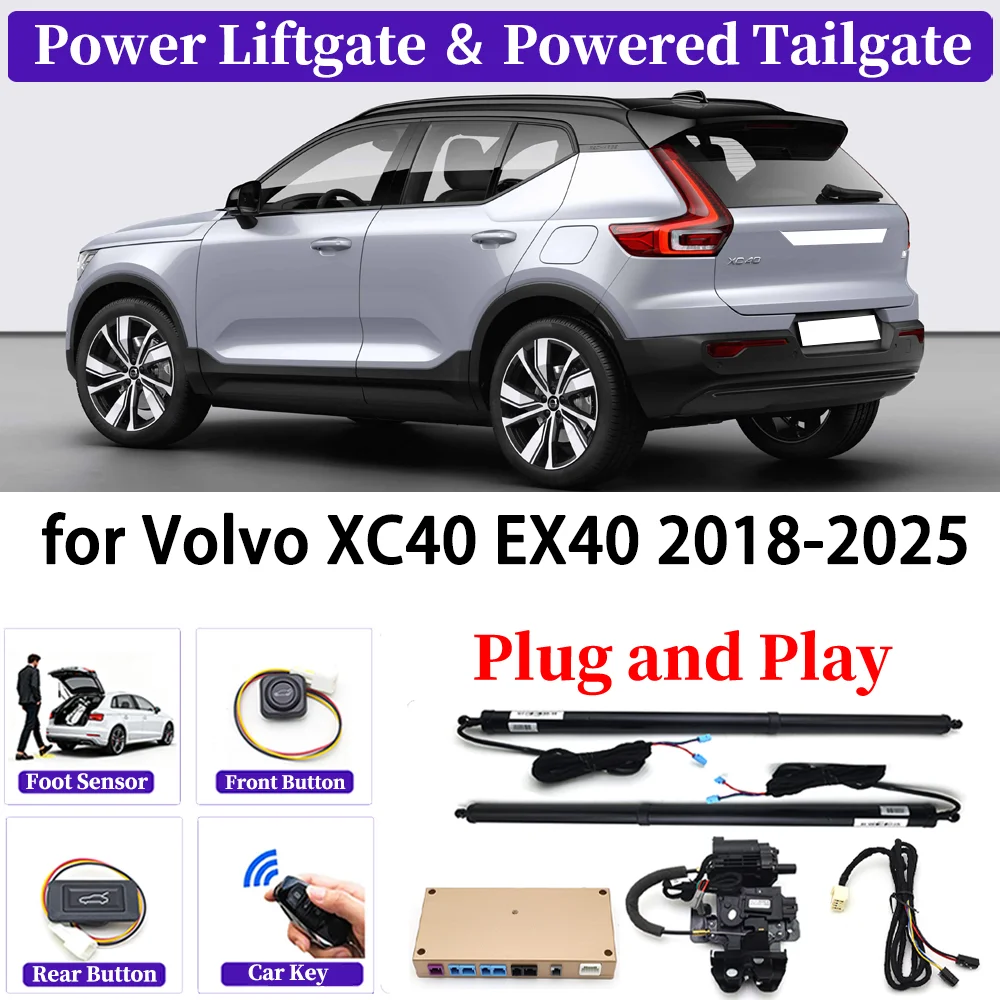 

for Volvo XC40 EX40 2018-2025 OEM Upgrade Car Automatic Power Liftgate Kit Smart Auto Electric Tailgate System Play and play