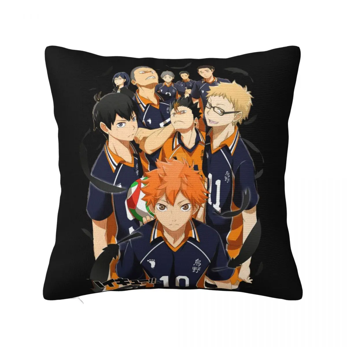 Haikyuu White Color Mens Fashion Anime Haikyuu T Band Promotion Great Quality Good Quality Pillow Case