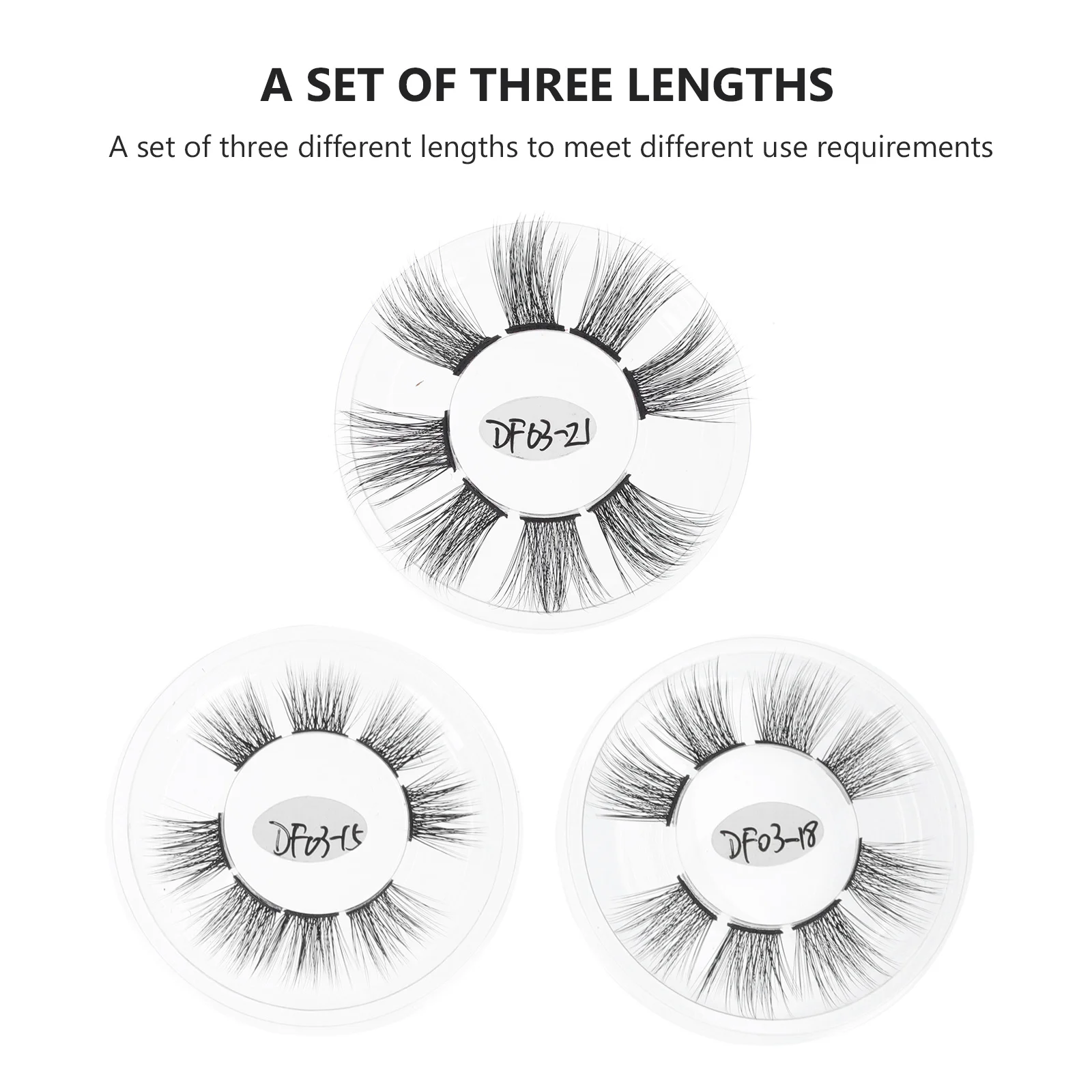 3박스 인조 속눈썹 자연스러운 컬리 블랙 섹셔널 래쉬 여성용 메이크업 가짜 속눈썹 밀집 생생한 눈 강조 도구