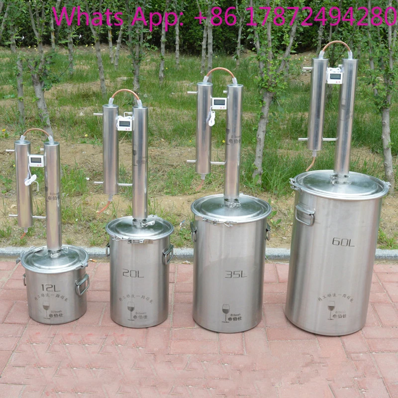 Wine Making Machine Processor Food Processor Moonshine Wine Distiller Cooling Coil Alcohol Wine Whisky Brandy Distiller