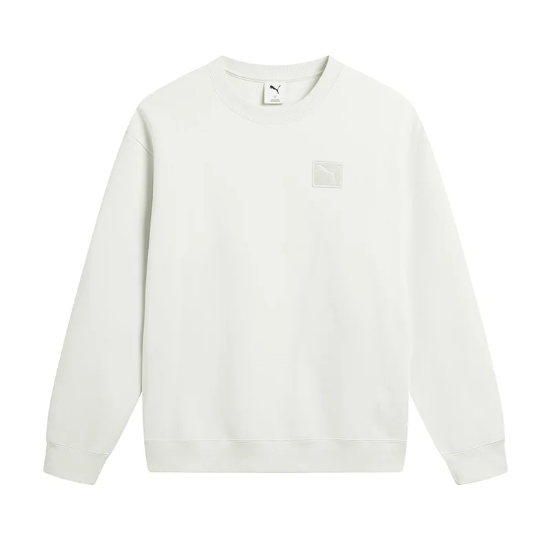 

Puma Light Gray Men's and Women's Sportswear Casual Round Neck Knitted Sweatshirt 63570705
