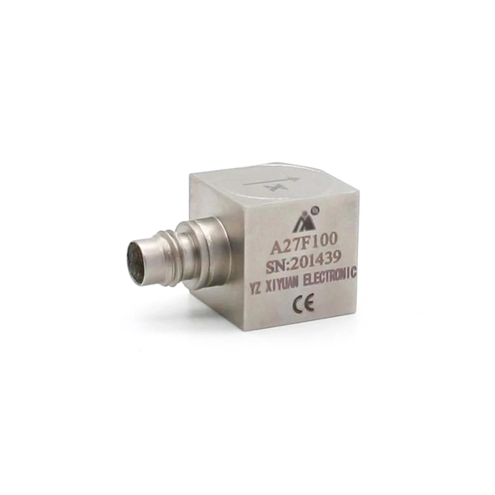 Customizable Stainless Steel Low Cost OEM/ODM Triaxial Piezoelectric Acceleration Sensor (A27F100)