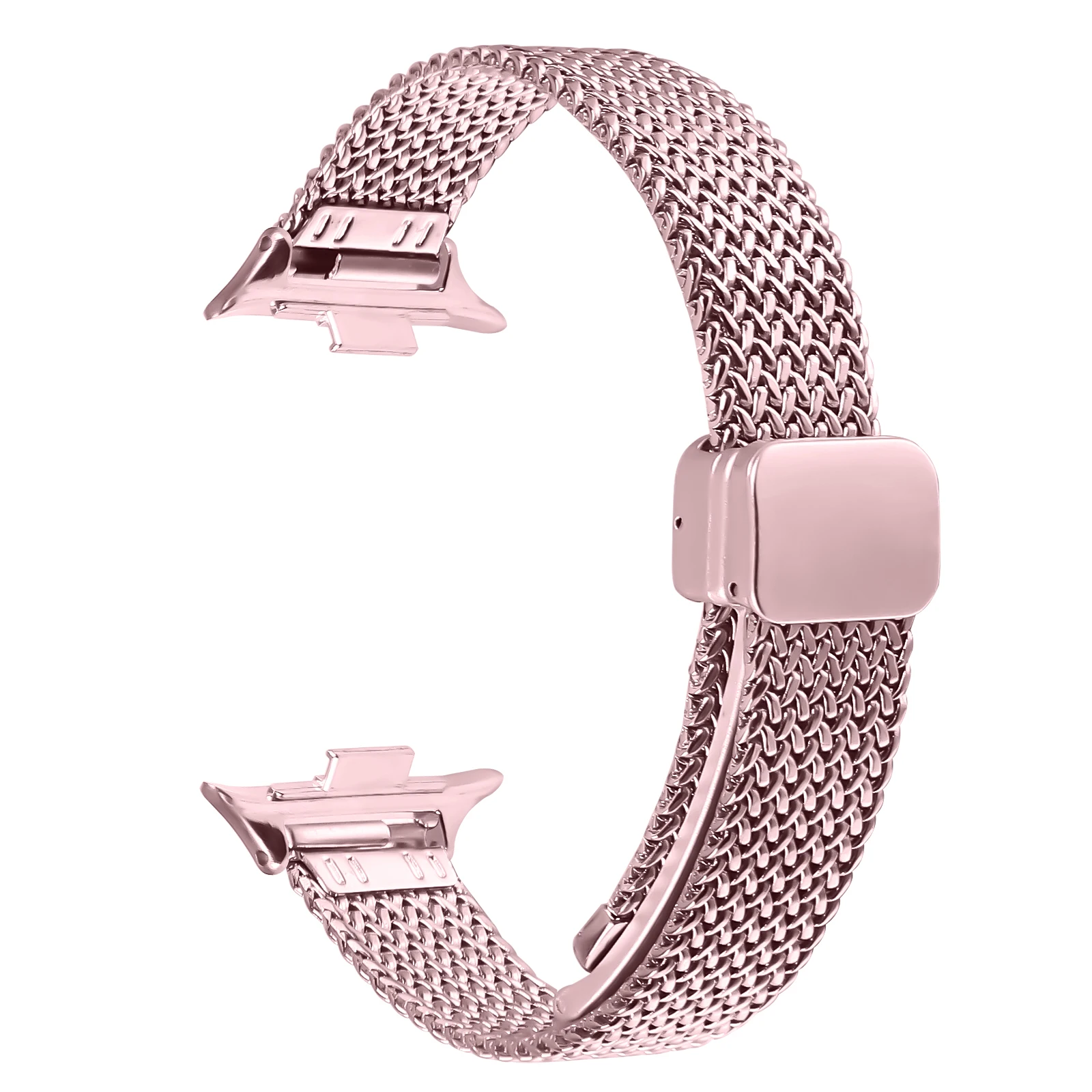 Stainless Steel Strap for Xiaomi Mi Band 8Pro/9 Pro Milanese Loop Wristband Bracelet for Redmi Watch 4 5 Replacement Accessories