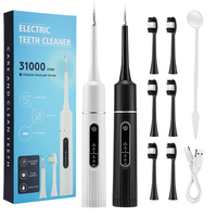 Electric Dental Calculus Scaler Teeth Whitening Plaque Coffee Stain Tartar Removal High Frequency Sonic Toothbrush Teeth Cleaner