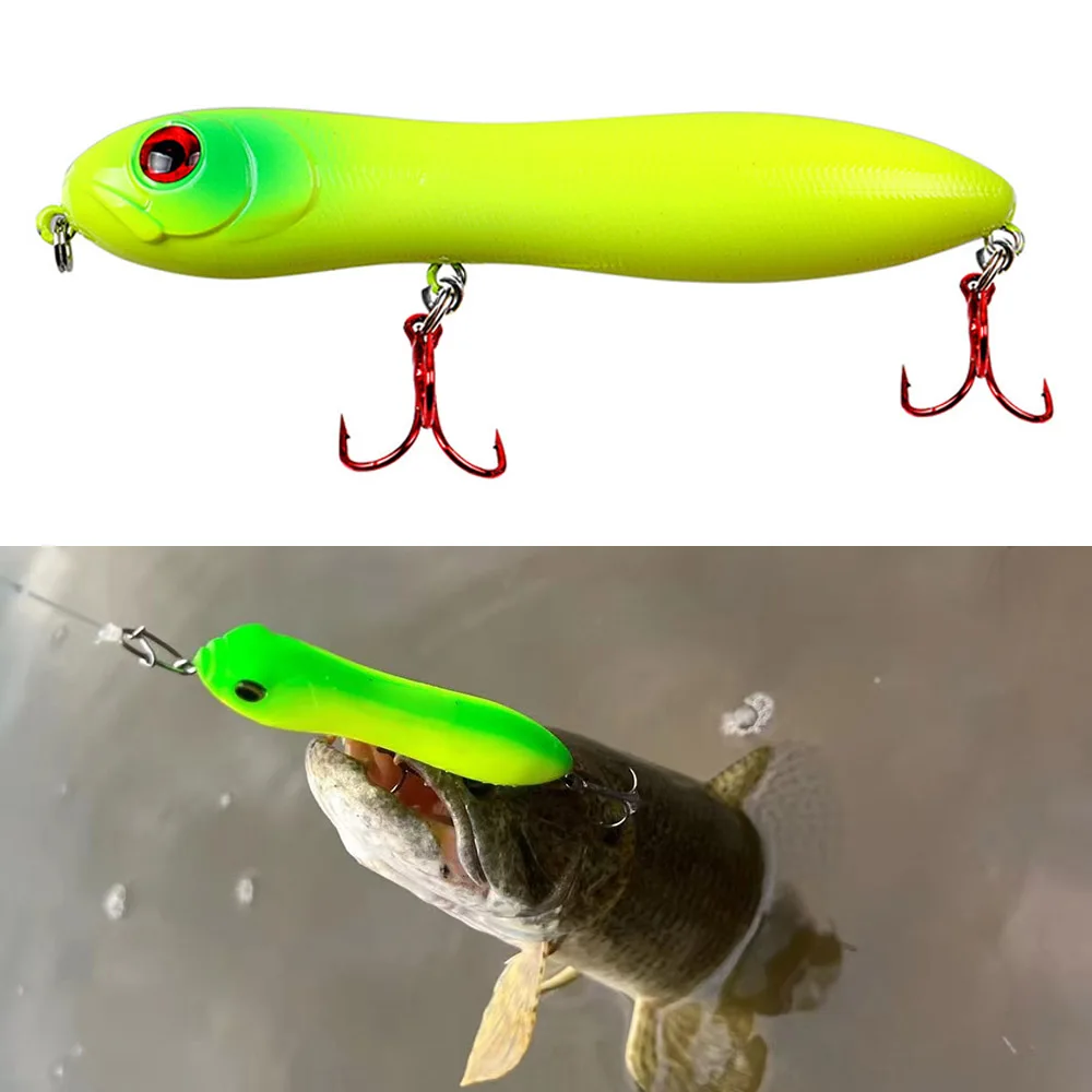 10cm 16g Pencil Floating Fishing Lures Wobblers Topwater Pesca Isca Trairao Artificial Bait Bass Pike Peacock Fishing Tackle