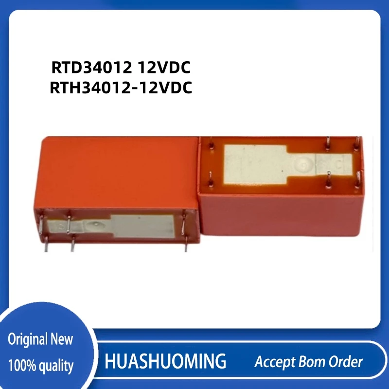 5Pcs/LOT  NeW RTH34012 RTH34012-12VDC  RTD34012   16A 12V 16A/250VAC 6PINS