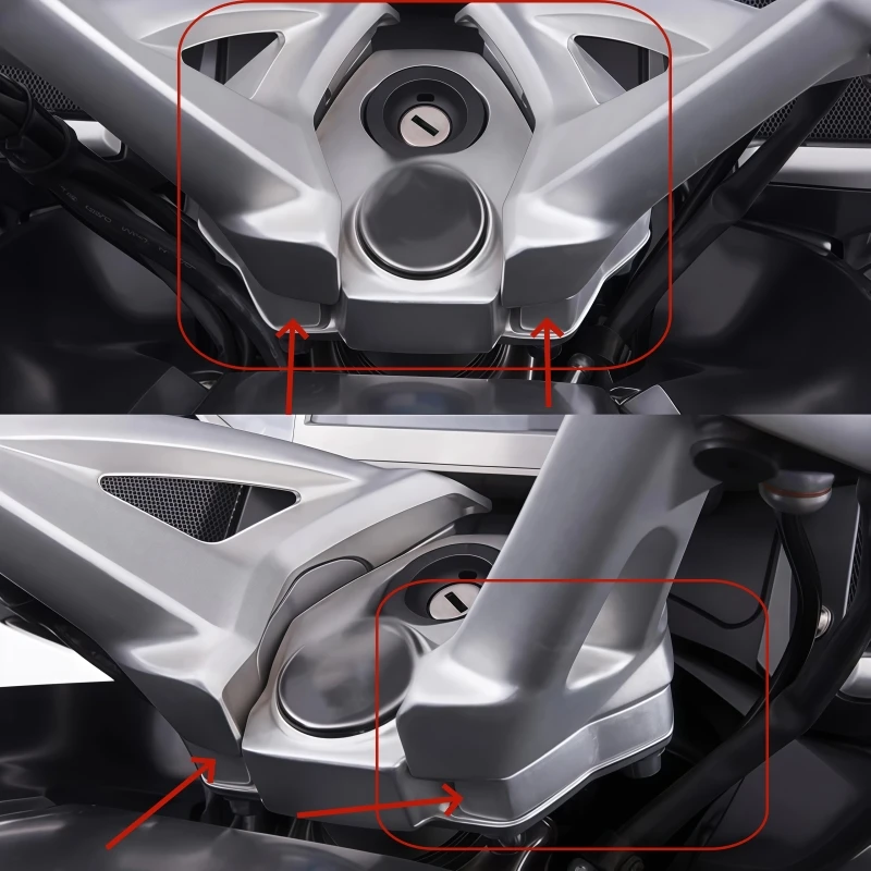 Motorcycle Handlebar Backward Extend Adapter Clamp height increase code For BMW K1600B K1600GT K1600GTL K 1600 K1600 2012-2023