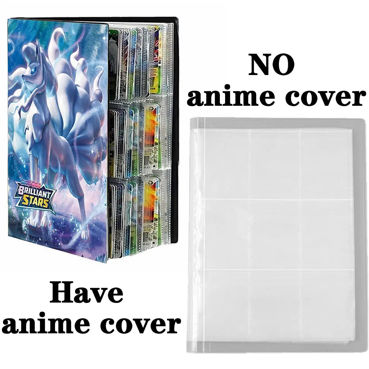 9 Pocket 540 Cards Collection Album Holder Binder Folder Fit For Pokemon YuGiOh TCG Game Sports Football Anime Card Storage