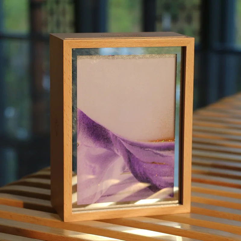 퀵샌드 무선 조명 그림 삼단 조절 침실 거실 책상 장식품