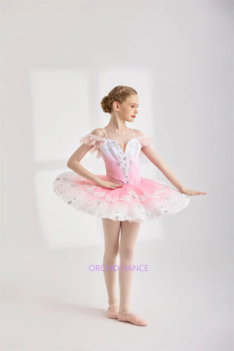 

BT01289 Professional Custom Size Custom Color Kids Girls Women Adult Pink Ballet Tutu Costumes