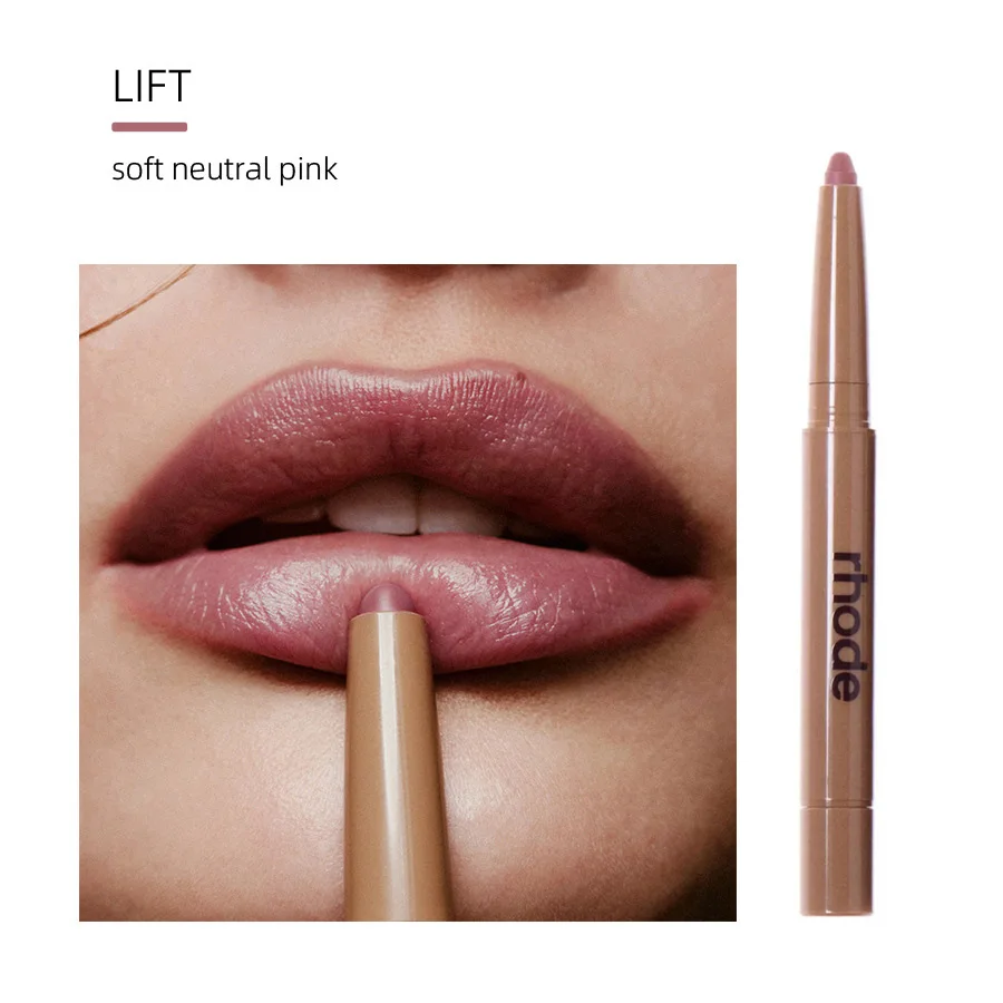 Brand Skin Peptide Lip Shape Pen Lip Liner Langhoudende Lip Tint Potlood Pen Make-up Lipstick Poeder Blusher Gloss Make-up Lipliner