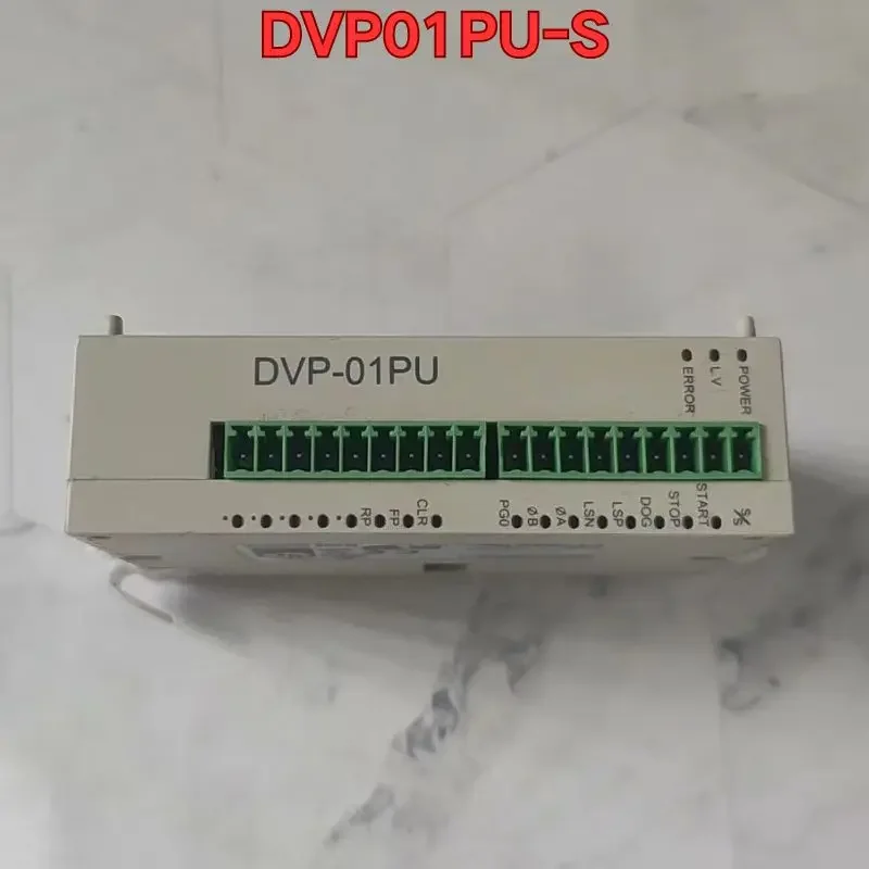 Second-hand PLC module DVP01PU-S function test is normal