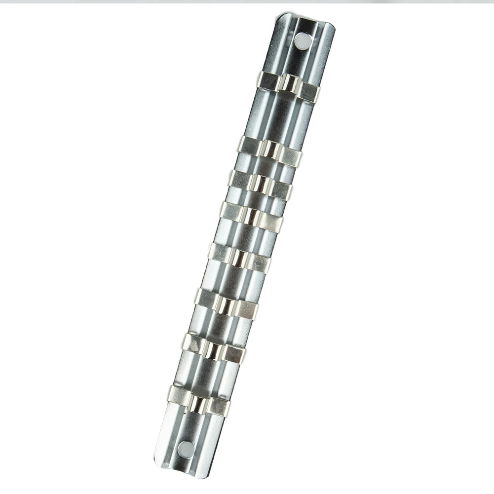 Brand New High Quality Socket Storage Rack Holder Top 1/4inch 150/190/260mm Equipment Hot Iron On Rail Brand New