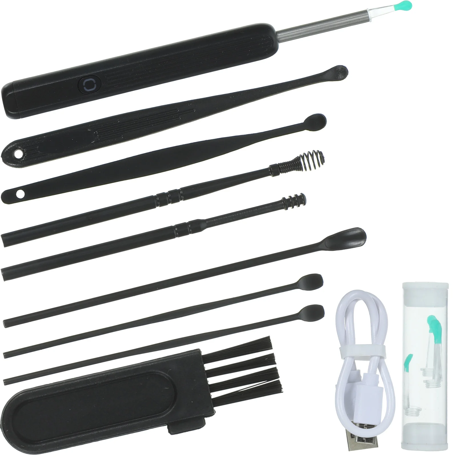 

1Set High Resolution Ear Cleaner 3 Million Wireless Otoscope Compact Ear Scoop Camera for Earwax Removal with 4 Tips