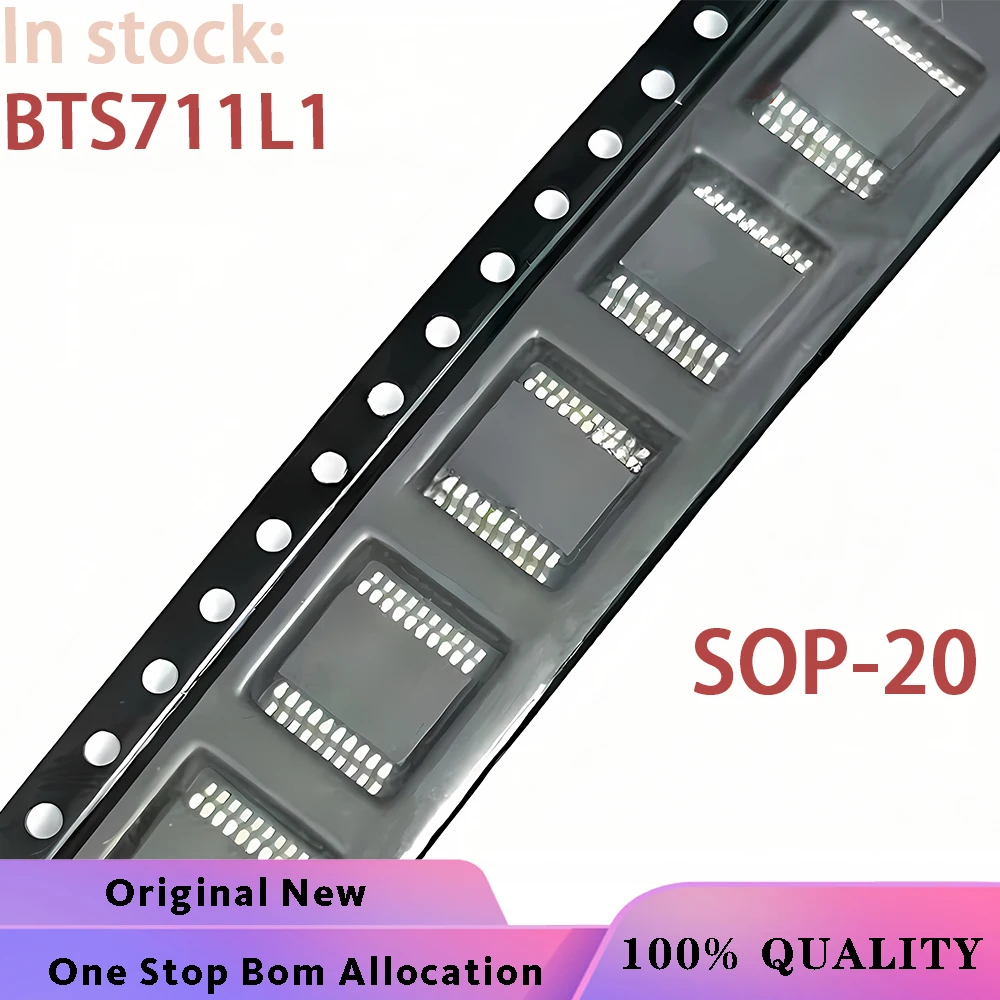 (10PCS) BTS711 BTS711L1 SOP-20 Chipset