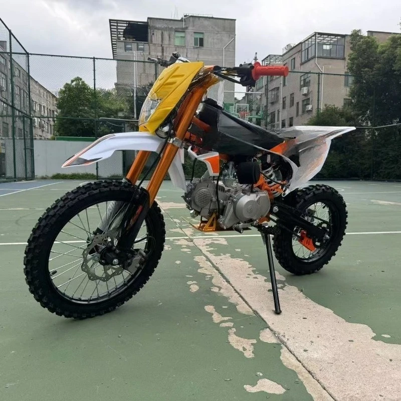 

off-road motorcycle with inverted shock absorption 17/14 inch tires