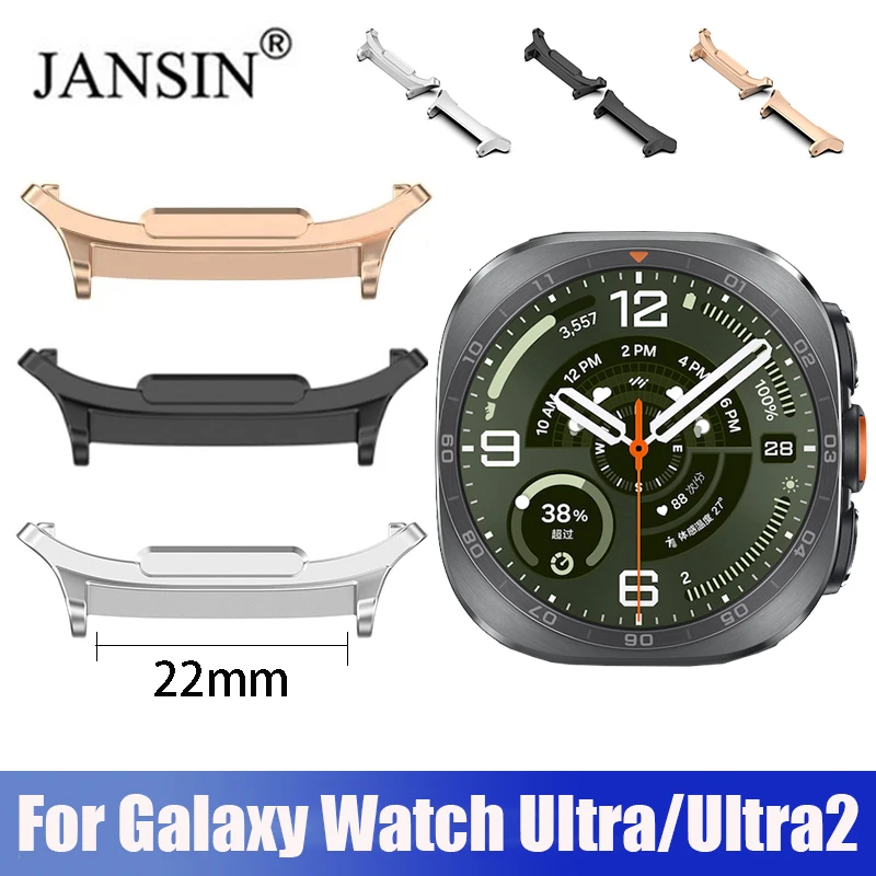2PCS Quick Fit Watch Connector for Samsung Galaxy Watch Ultra2 2026 Stainless Steel Adapterr for Samsung Ultra 47mm Accessories
