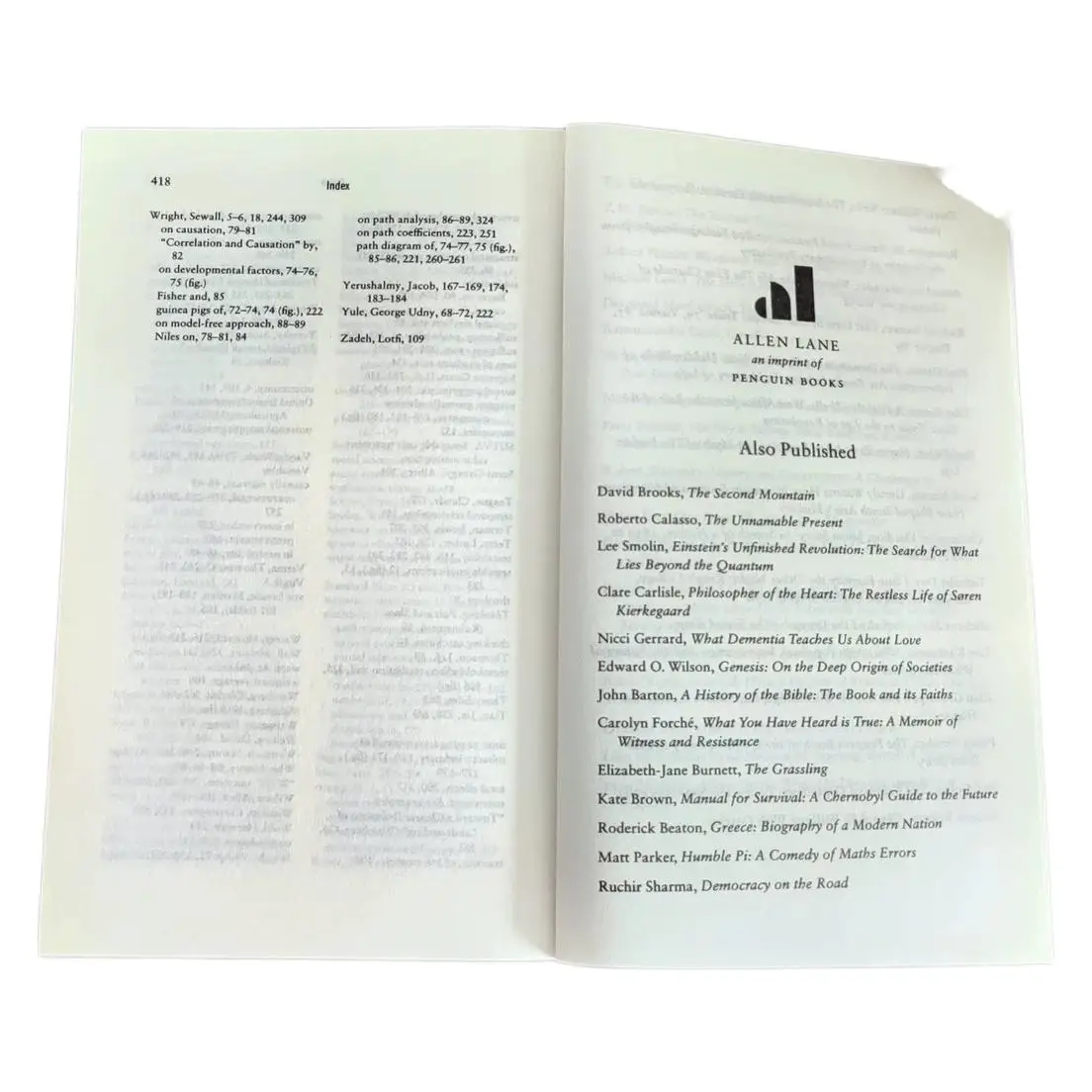 كتاب ماذا الكمثرى من يهوديا لماذا جائزة تورينغ للعلوم الجديدة للعلاقات السببية #5