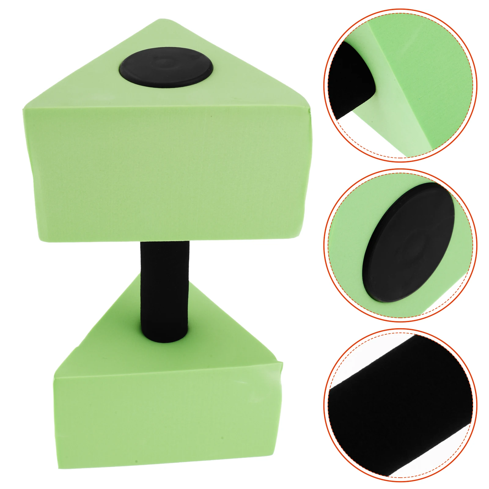 

2 Pcs Water Dumbbell Training Equipment Weights Triangle Pool Dumbbells Exercise Eva