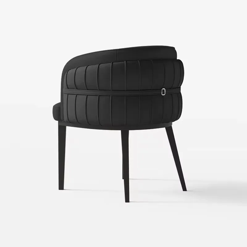 Nordic Style Premium Leisure Chair Simple Modern Design Luxury Home Living Room Furniture for Hotels Coffee Tea Shops Fabric