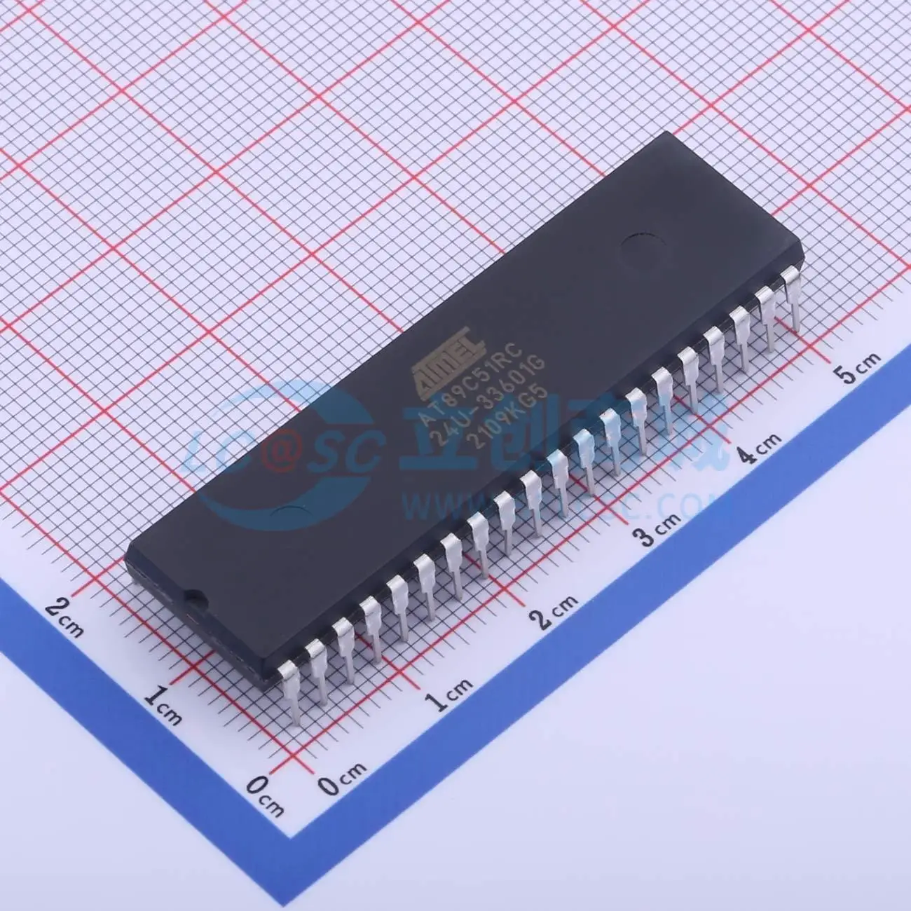 Rsh Brand New Original Genuine At89C51Rc-24Pu Dip40 8-Bit Microcontroller Flash Microcontroller Ic