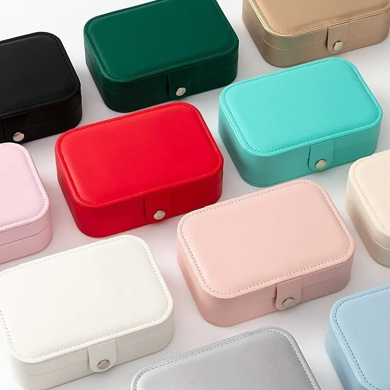 

1/2pcs Portable Jewelry Storage Box Double Layer Storage Box Jewelry Storage Box To Store Necklaces, Rings and Accessories