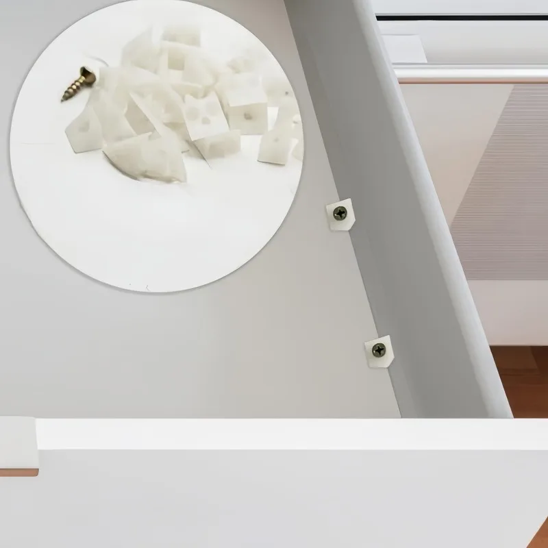 9 set Drawer Wedges, Solve Sagging Drawer Problems, Reinforce Cabinet and Furniture Bases, Quick Repair, Reusable