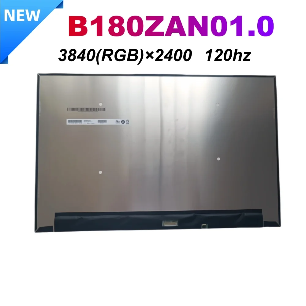 

18" WQUXGA IPS MiniLED LCD Screen for Acer PH18-73 AUO B180ZAN01.0 H/W 2A Non-Glare 1000nit 100% DCI-P3 120Hz 3ms GTG 1000:1