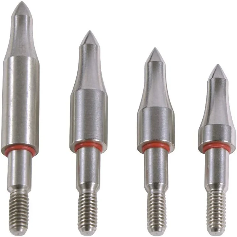 

Archery Field Points Arrowhead Practice Arrow Screw in Field Tips Broadheads Recurve Compound Bow Hunting 12Pcs