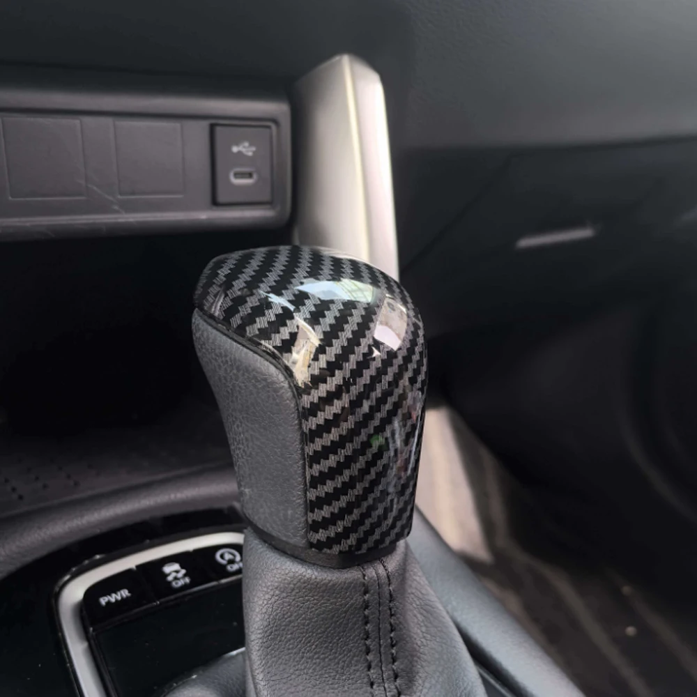 For Toyota Corolla Cross / Corolla E210 Camry XV70 2019 -2025 Car Gear Head Lever Shift Knob Handle Cover Accessories - view 6