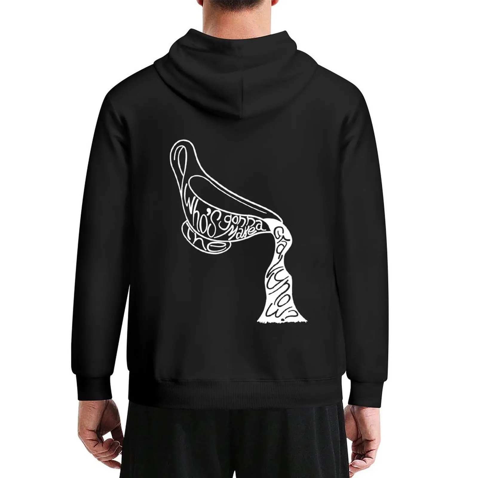 

How To make Gravy (White) Hoodie men wear men's sweat-shirt male clothes japanese style new in hoodies & sweat-shirt