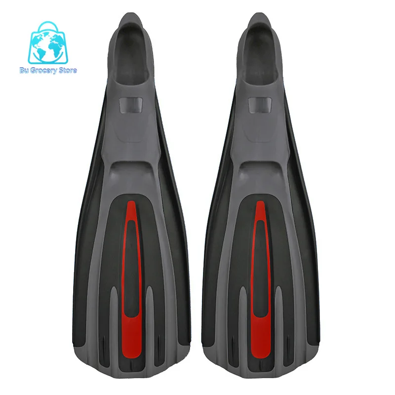 Adult Size 34-47 Foot Wrapped 3 Color Snorkeling Free Diving Scuba Diving Medium Long Flipper Frogs