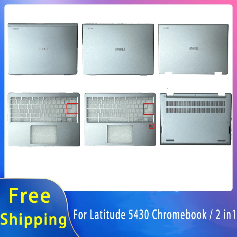 

Новинка для Dell Latitude 5430 Chromebook или 2 в 1; сменные аксессуары для ноутбуков, задняя крышка ЖК-дисплея/подставка для рук/нижняя часть 0F58W0