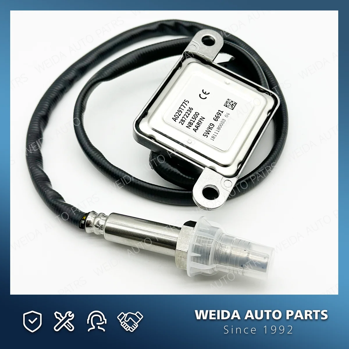 

5WK9 6691A NOX Sensor Nitrogen Oxide Sensor A029T775 2872236 904-6017 fits ISB 6.7L Cummins