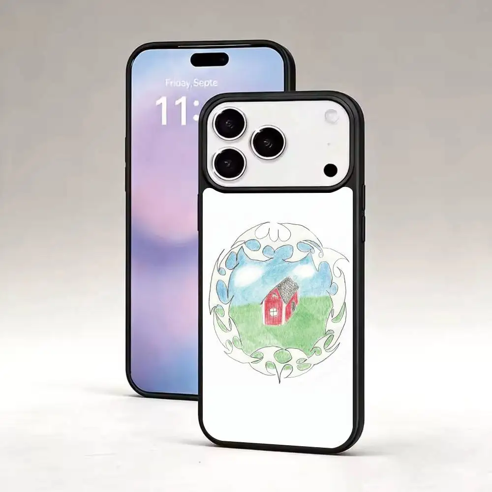 B-Bladee 333 Drain Gang Phone Case For iPhone17,16,15,14,13,12,11 Plus,Pro Magnetic Supports Magnetic Wireless Charging