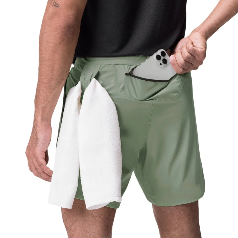 

Мужские спортивные шорты, быстросохнущие легкие шорты для тренировок, бега на открытом воздухе, модные мягкие повседневные дышащие брюки