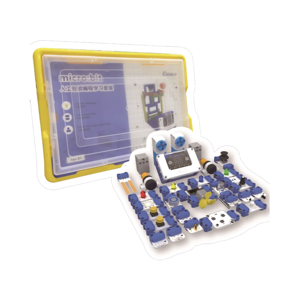 

Образовательный комплект Microbit «сделай сам», детский 3D электрический солнечный научный инженерный блок, пластиковая модель, игрушка, технология обучения, собранное