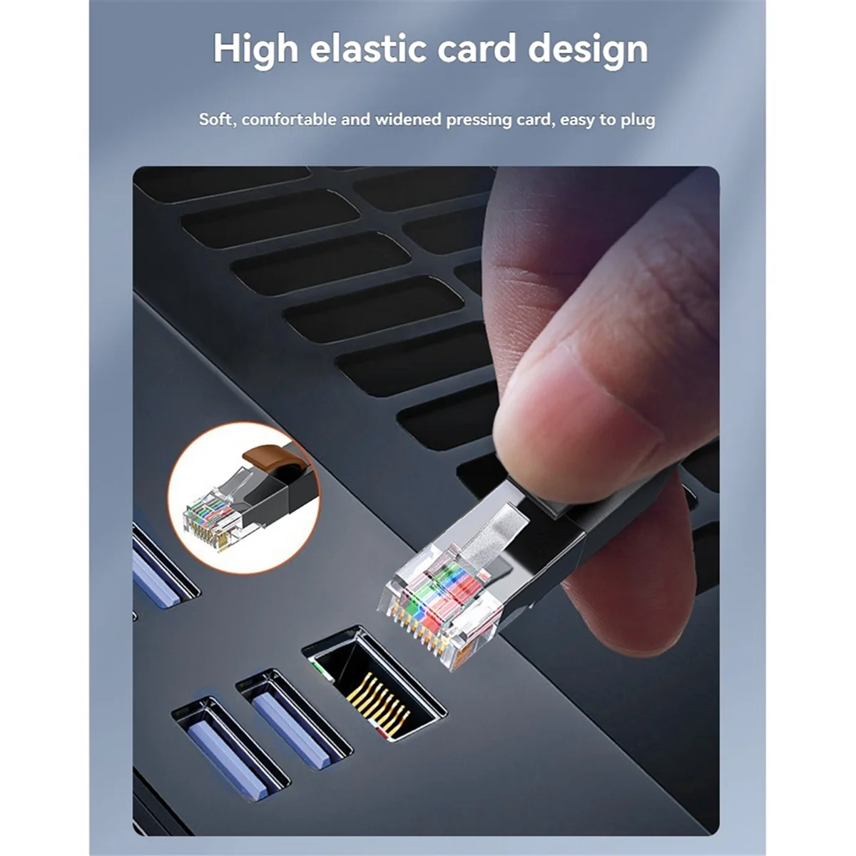 ADEGBO-محسن USB إلى كابل وحدة التحكم RJ45 RS232 محول مسلسل لأجهزة الكمبيوتر المحمول 300 سم