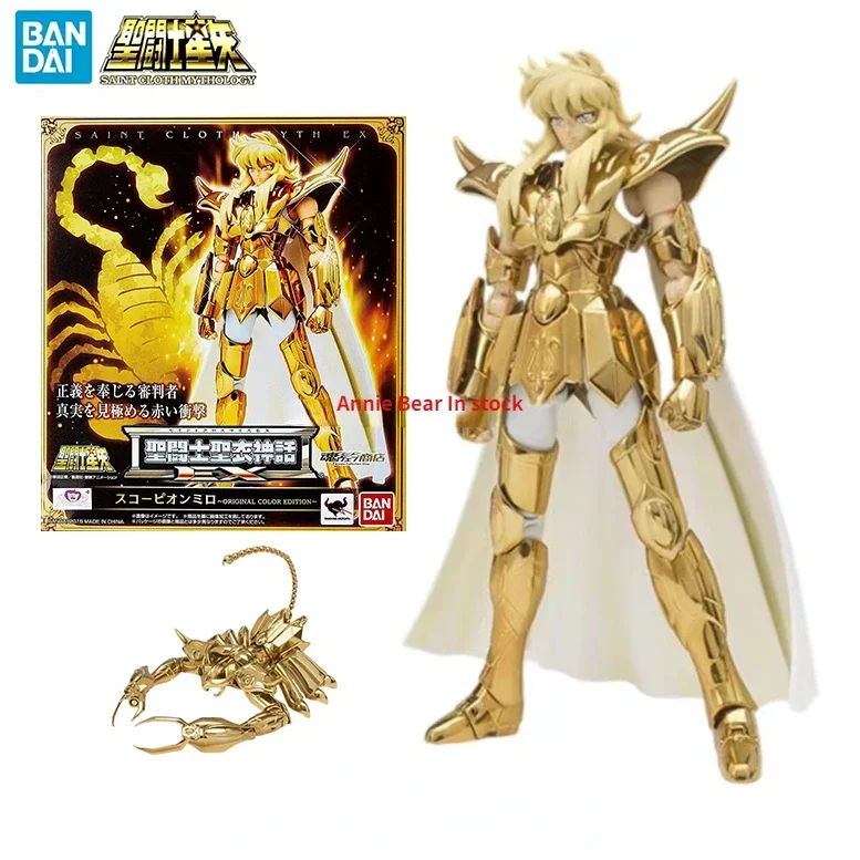 In Stock Bandai Saint Cloth Myth Scorpio Milo OCE Anime Action Collection Gift Figure Model Toy