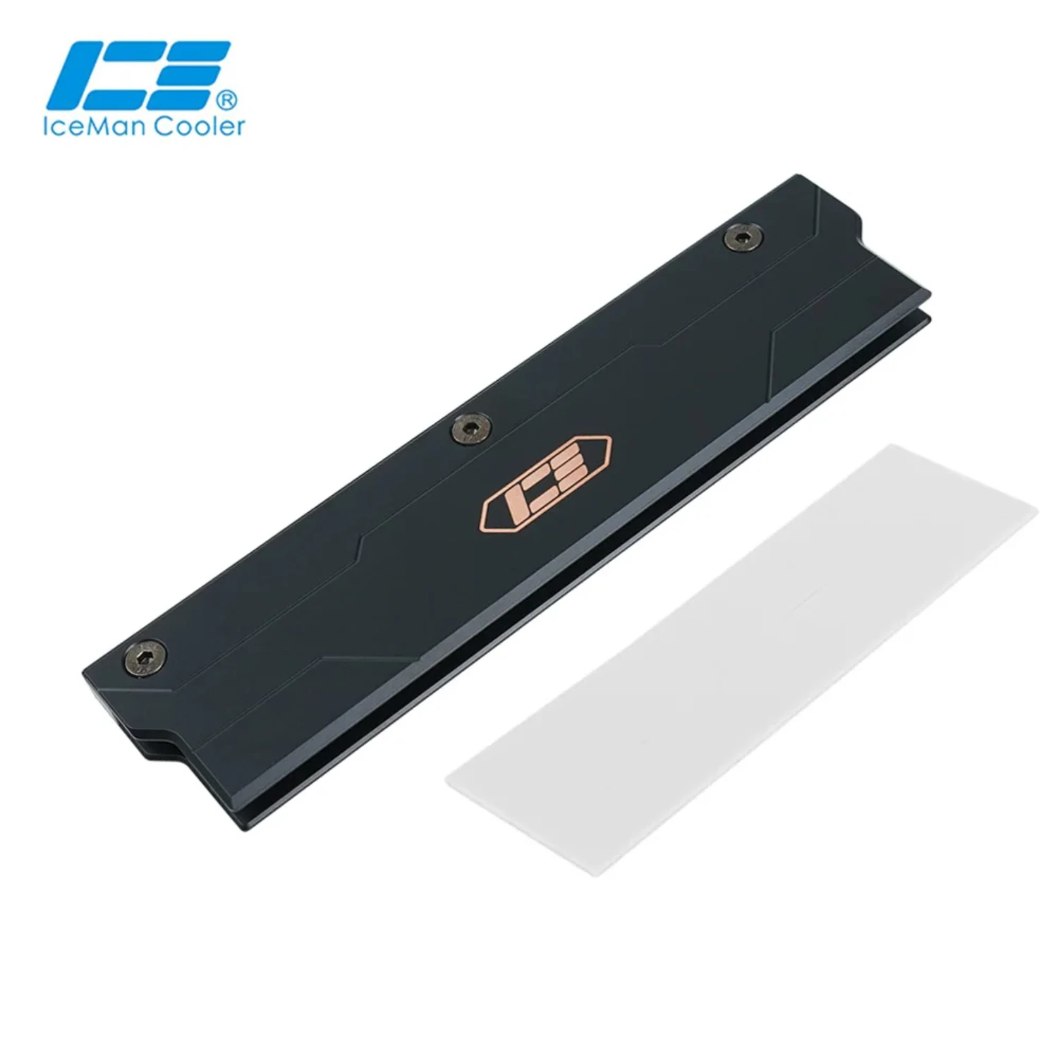 Full Copper RAM Memory Heat Sink Disspation Vest,Serve DDR5,DDR4,DDR3,Electrophoretic ,Thermal Pad Included,Black