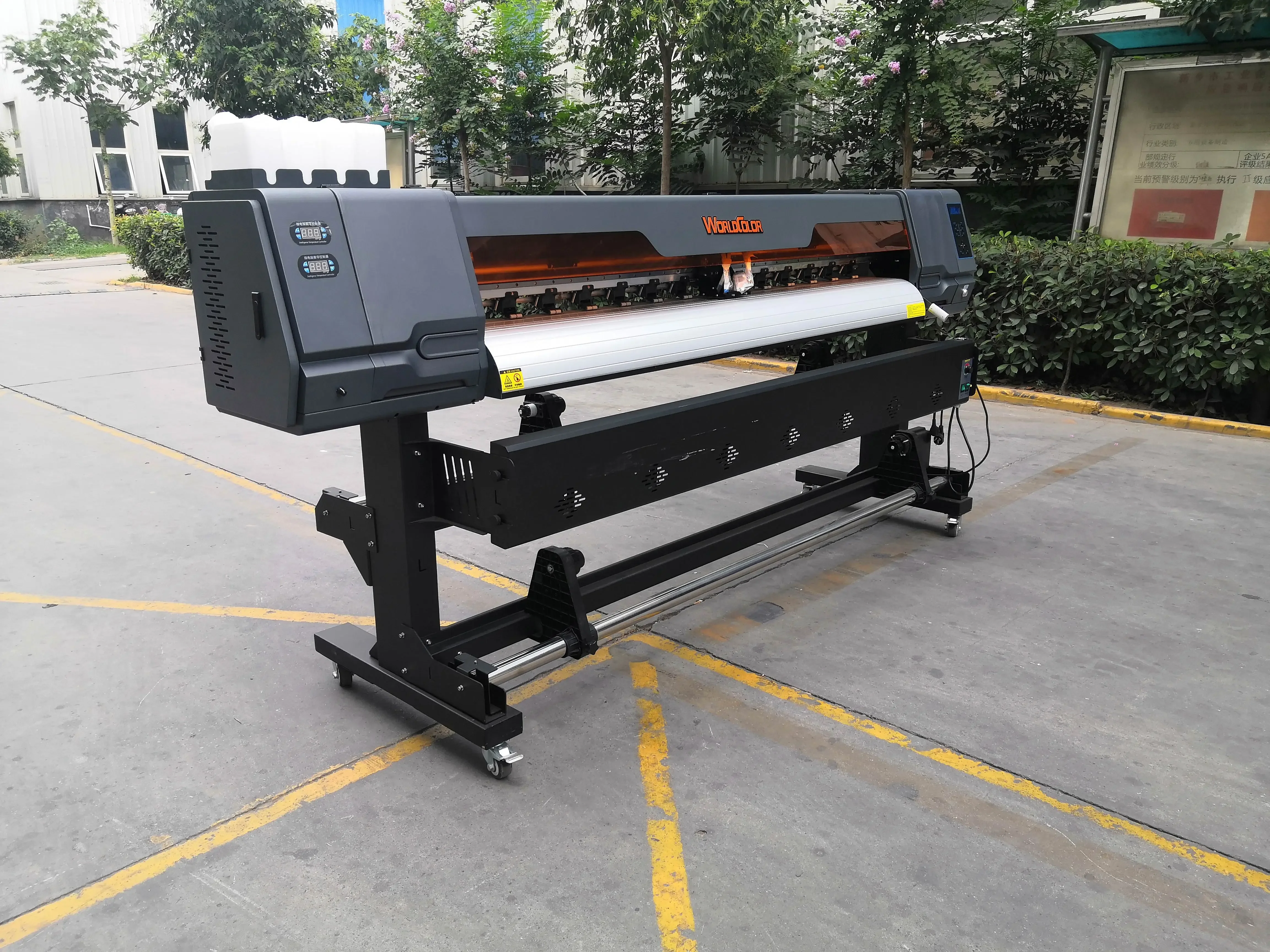 1.3m 1.6m 1.8m Ecosolvent Printer Large Format Xp600 I3200 F1080 Heads Eco Solvent Printer For Flex Banner