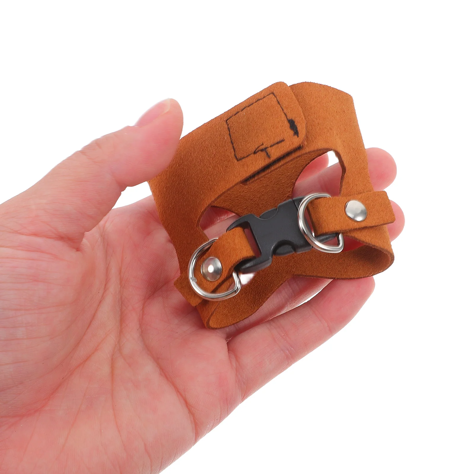 

1 set Lizard Leash Reptile Harness Adjustable Vest Snap Button Lightweight Portable Outdoor Safety Rope For Bearded Dragon Small