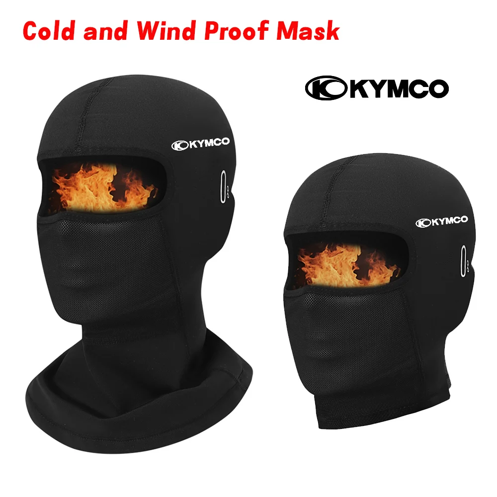 For KYMCO Xciting 250 300 400 AK550 CT250 CT300 S400 Downtown 125i Hat Balaclava Cycling Full Face Mask Warm Outdoor Sports Moto