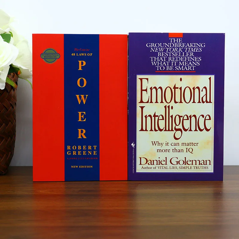 

《The 48 Laws of Power》+《Emotional Intelligence》Daily reading helps workplace professionals managers Ideal for Chrismas gifts